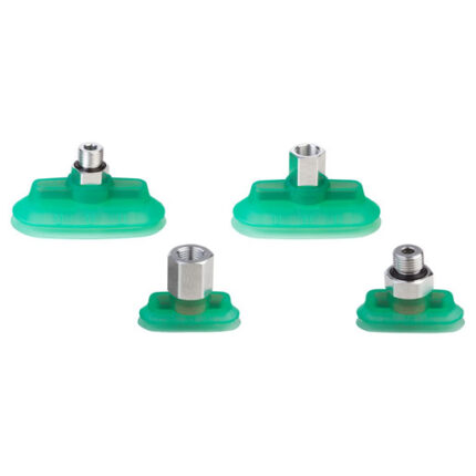 Bellows suction pads (oval) for Packaging - 1,5 folds Series VPOL