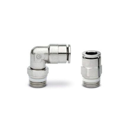 Brass super-rapid fittings for plastic tubes Series 6000