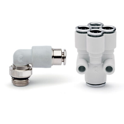Super-rapid Compact fittings in technopolymer Series 7000