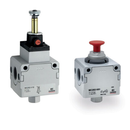 Lockable isolation 3/2-way valves Series MC