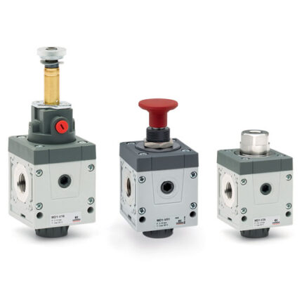 Lockable isolation 3/2-way valves Series MD