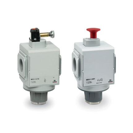 Lockable isolation 3/2-way valves Series MX