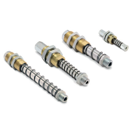 Non rotating spring plungers Series NPM - NPR