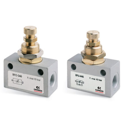 Flow control valves Series RFU and RFO