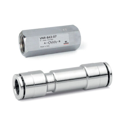 Unidirectional valves Series VNR