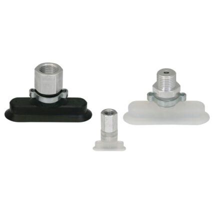 Flat suction pads (oval) Series VTOF