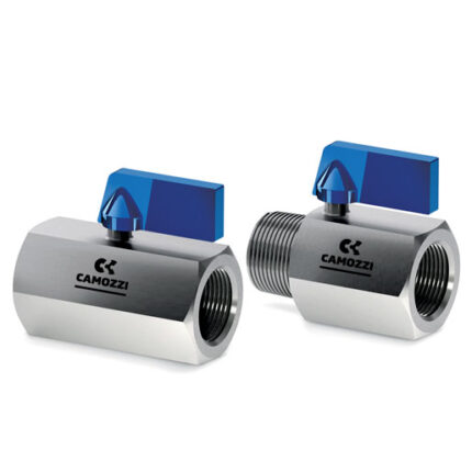 Mini ball valves in 316 stainless steel Series X29