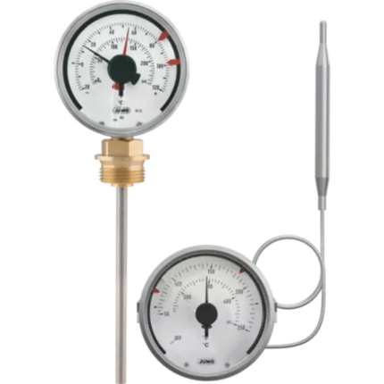 Contact dial thermometer