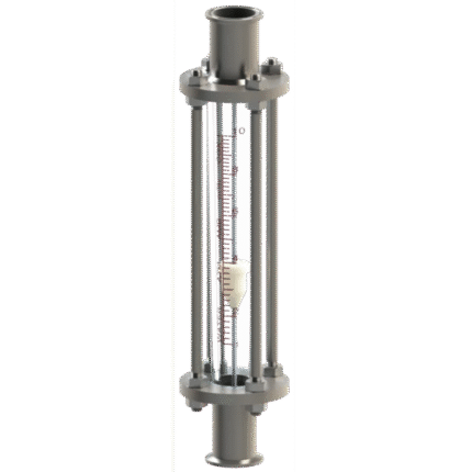 F811_Sanitary type glass tube flowmeter