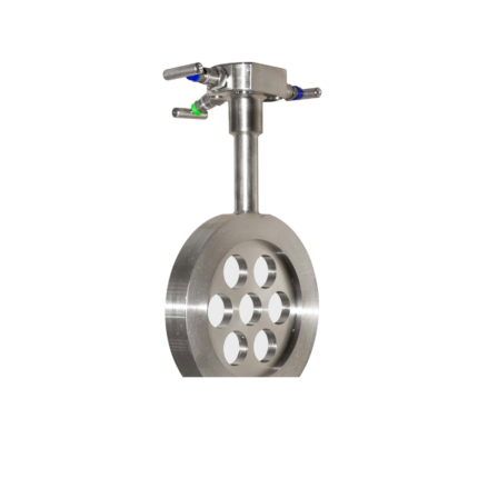 Orifice carrier assembly with integral manifold FPD175