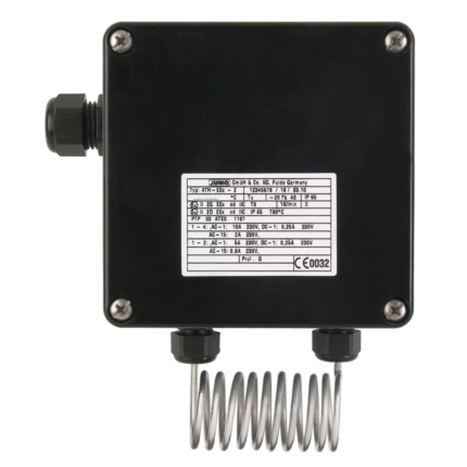 Explosion-proof surface-mounting thermostat