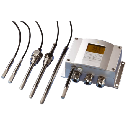 Humidity and temperature measuring probe