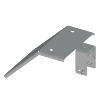 Mounting bracket with 45° reflector