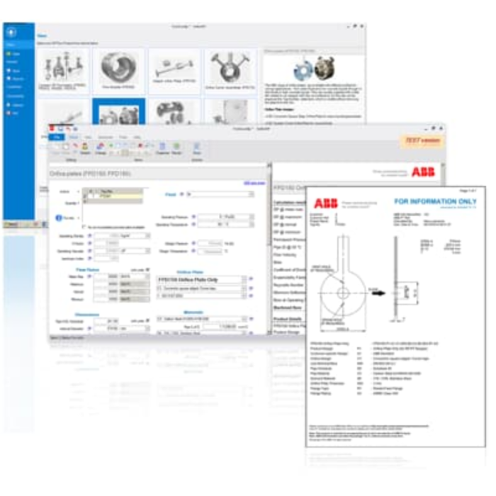 SolveDP sizing and configuration software for DP flow meters FPD801 ...