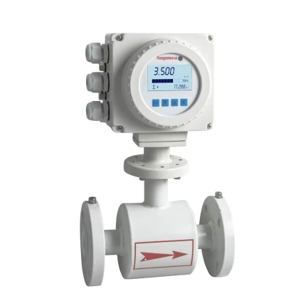 Supmea FMC240 Electromagnetic Flowmeter Measuring Tap Water